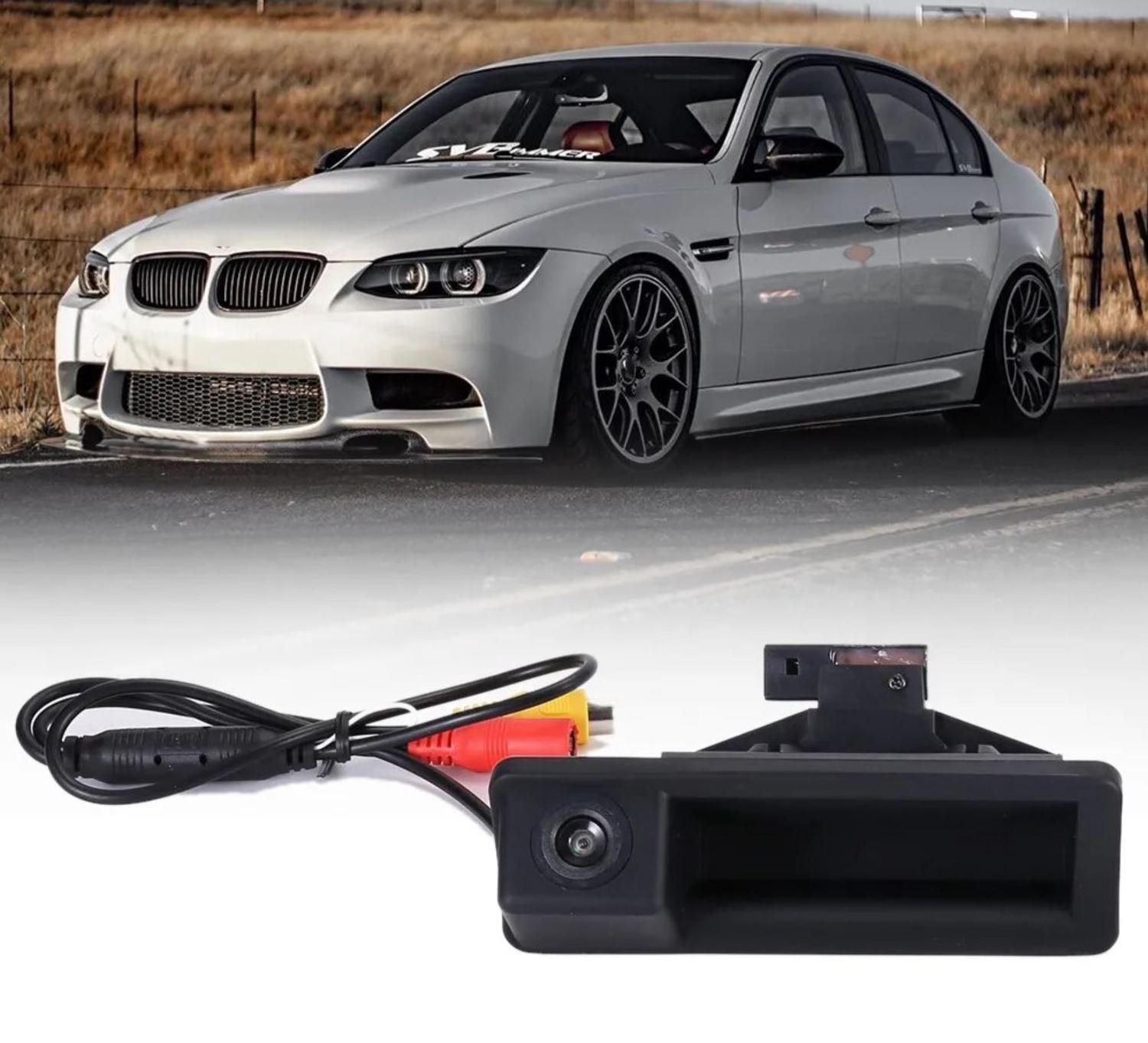 Камера заднего вида с ручкой багажника BMW E90 E91 E92 E93 E53 E82 E88 X1 X5 X6