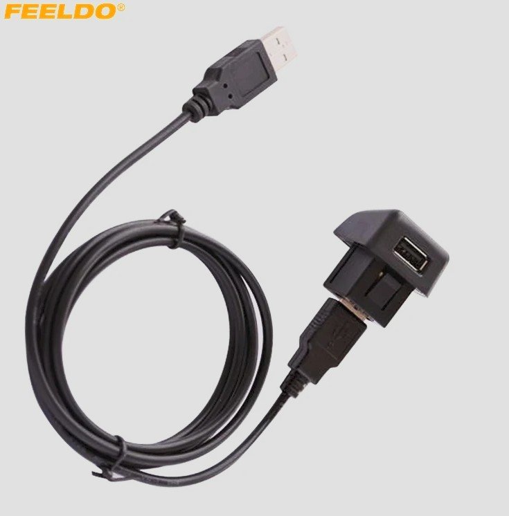 USB разъем в панель автомобиля LADA, Citroen, Peugeot