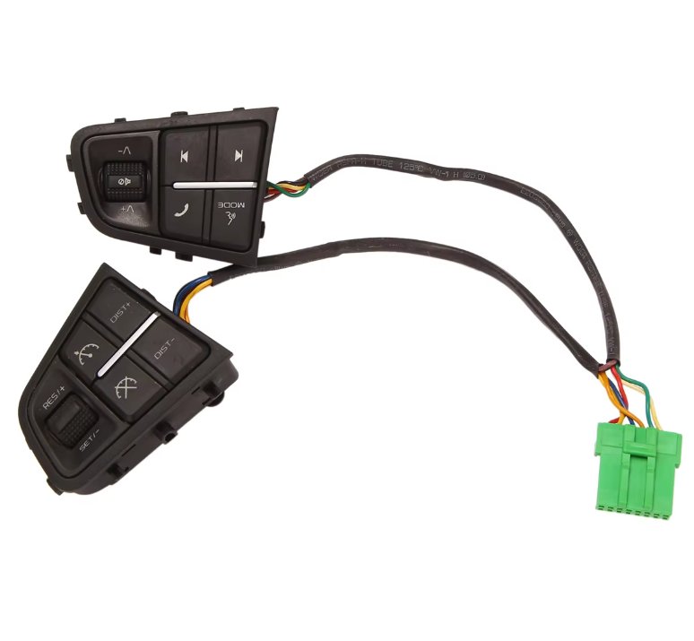 Кнопки на руле Geely Atlas, X7 2019+
