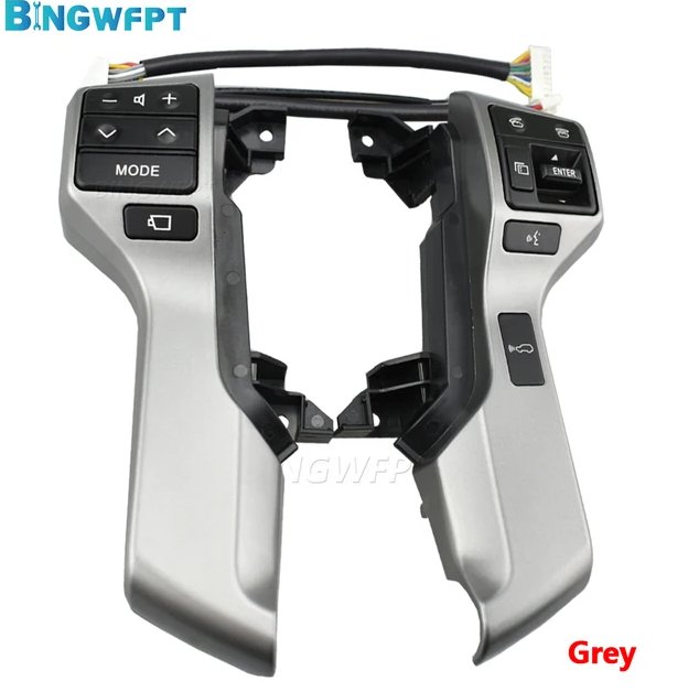 Кнопки на руле Toyota Land Cruiser Prado 150 2013+ (84250-60180) серый