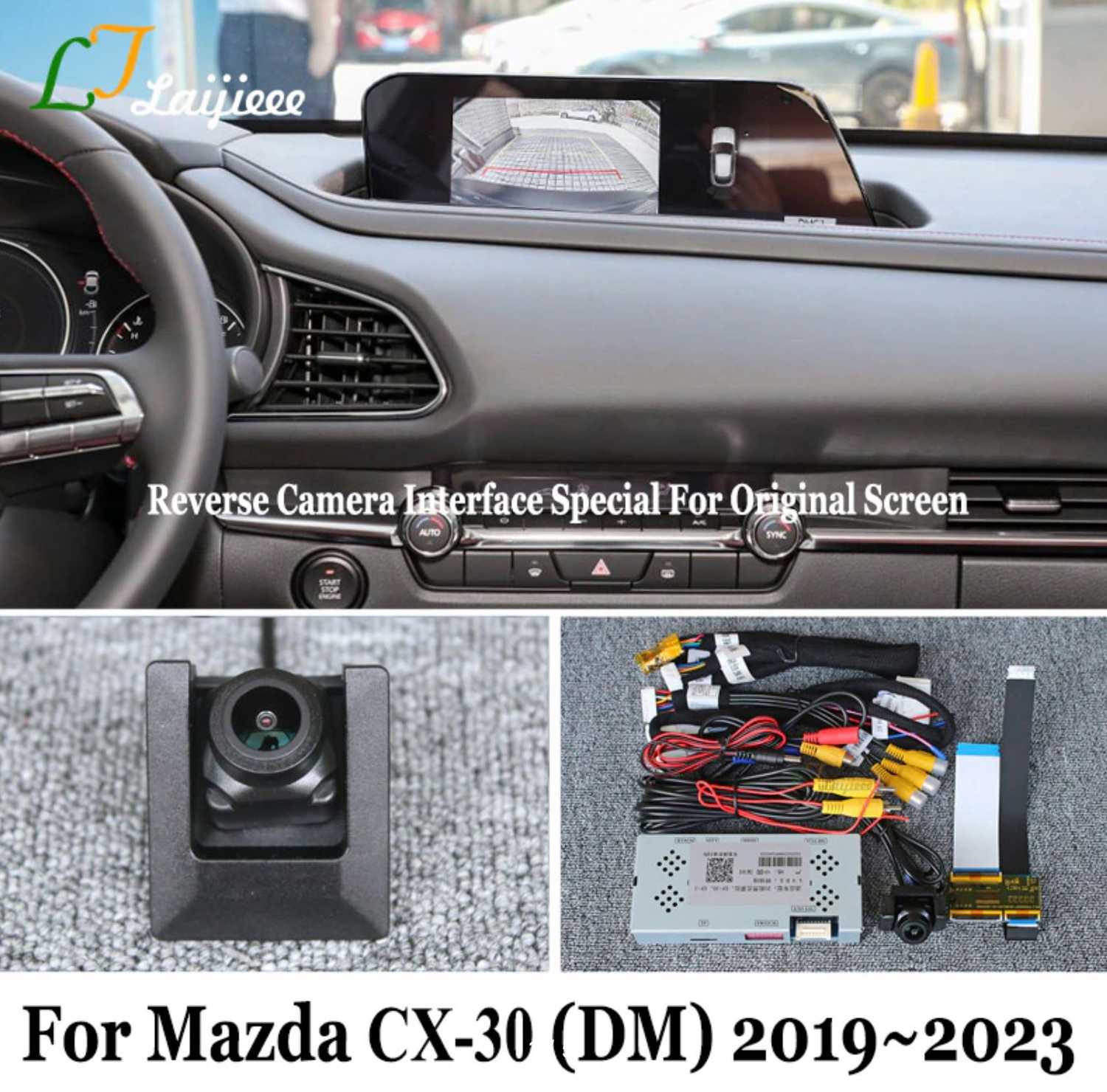 Видеоинтерфейс с камерой для Mazda CX-30