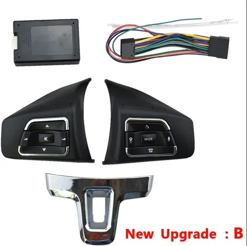 Кнопки на руле Volkswagen Passat, Tiguan, Touran 2012+ красная