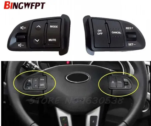 Кнопки на руле Kia Sportage 3