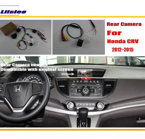 Камера заднего вида Honda CRV 2012+ (комплект подключения)